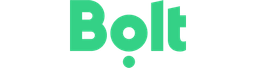 Green Bolt logo with a slight 3D effect on a black background.