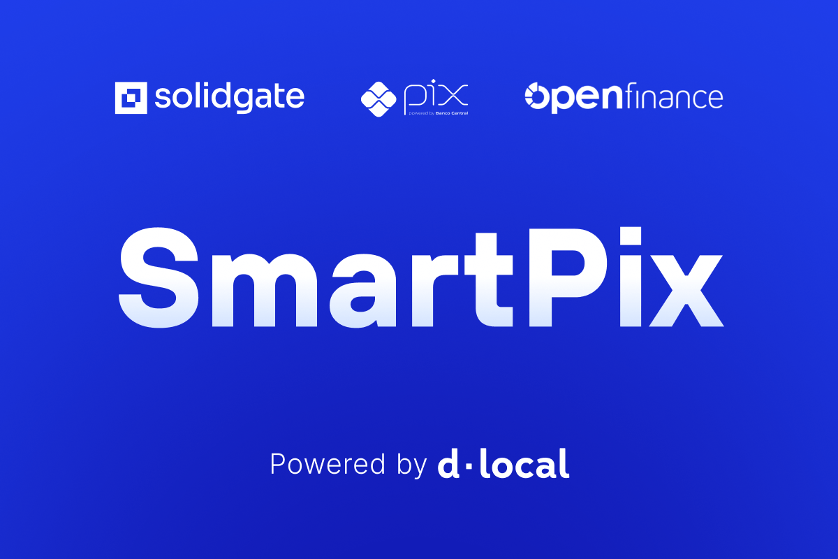 SmartPix powered by dLocal and company logos.