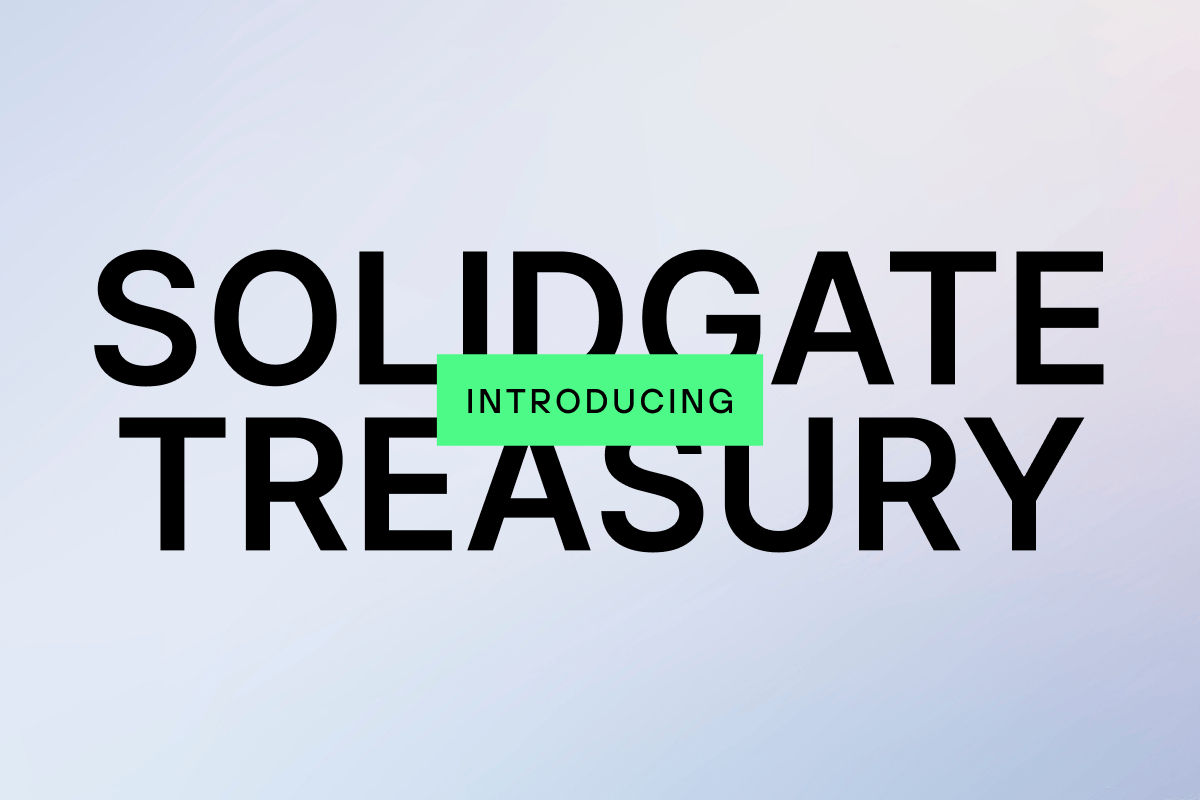 Soligate Treasury logo.