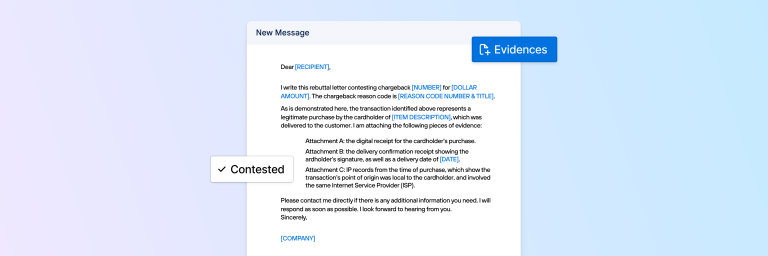 Chargeback rebuttal letter template: How to dispute successfully Chargeback rebuttal letter template: How to dispute successfully