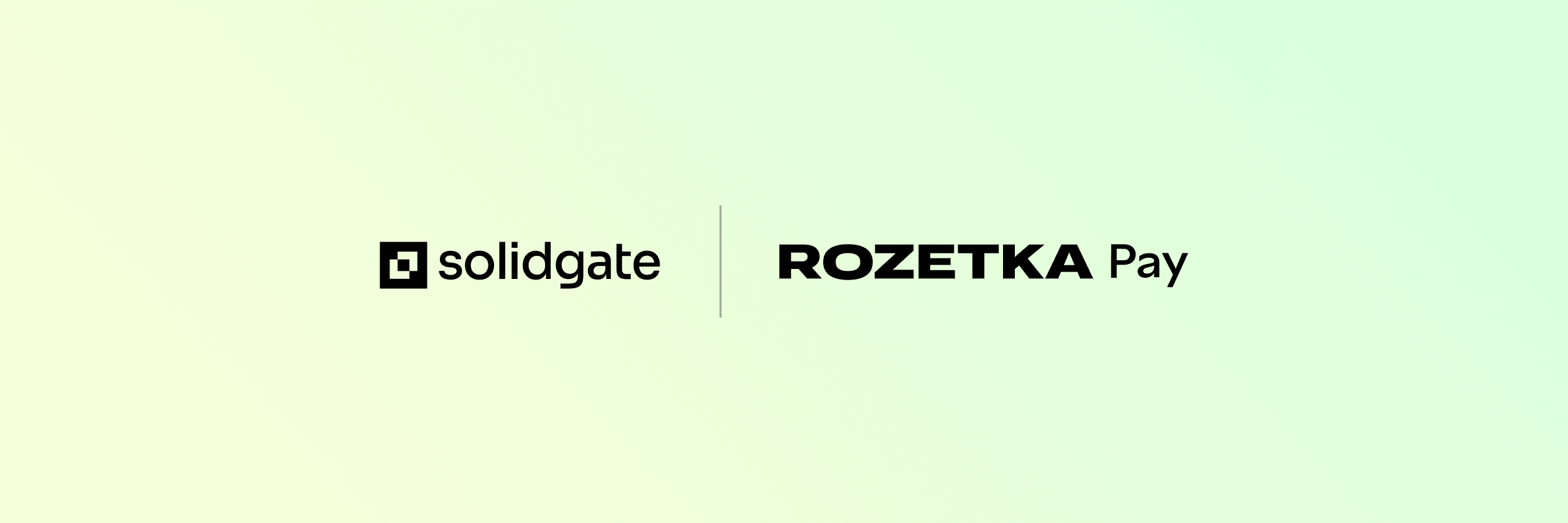 Solidgate and RozetkaPay