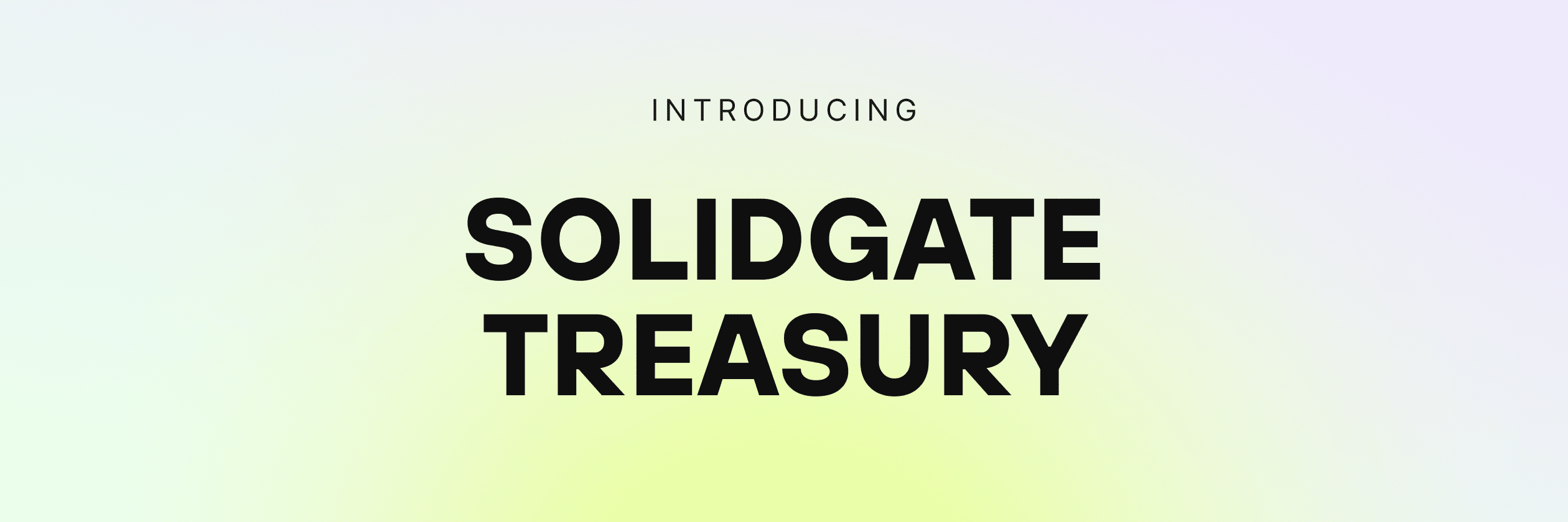 Treasury
